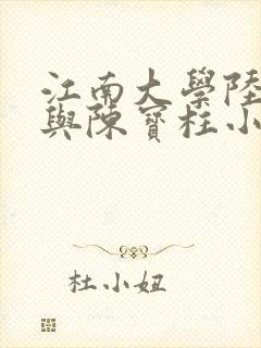 江南大学陆冰嫣与陈宝柱小说