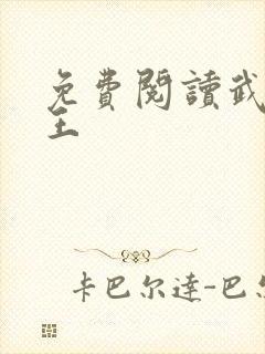 免费阅读武道医王封面