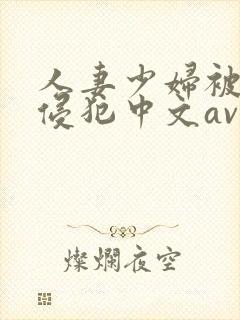 人妻少妇被猛烈侵犯中文av封面