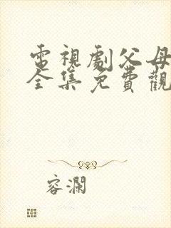 电视剧父母爱情全集免费观看高清封面