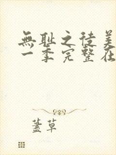 无耻之徒美剧第一季完整在线观看高清