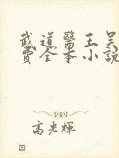 武道医王吴东免费全本小说