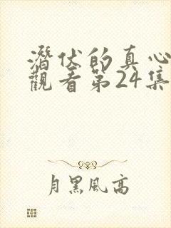 潜伏的真心免费观看第24集