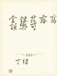 金银花露写的小说乐可