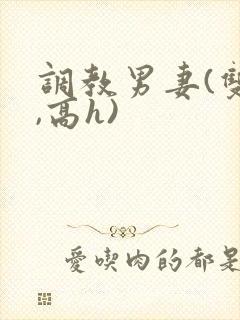 调教男妻(双性,高h)