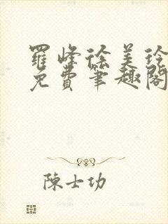 罗峰徐美玲全文免费笔趣阁