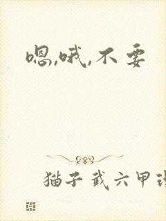 嗯,哦,不要封面