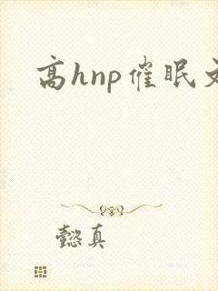 高hnp催眠文
