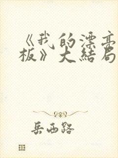 《我的漂亮女老板》大结局是什么封面