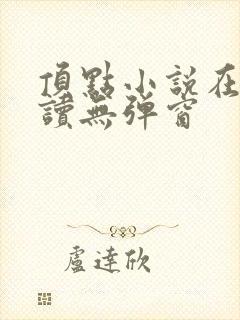 顶点小说在线阅读无弹窗