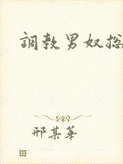 调教男奴总裁受
