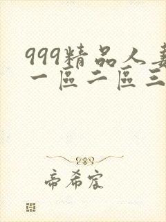 999精品人妻一区二区三区