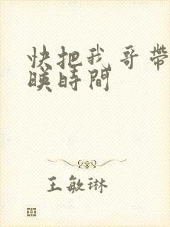 快把我哥带走上映时间