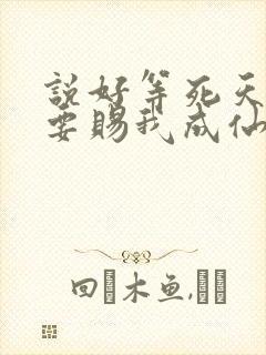 说好等死天官偏要赐我成仙封面
