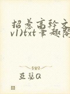 招惹高干文(1v1)txt笔趣阁