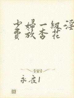 少妇一级淫片免费放杏花