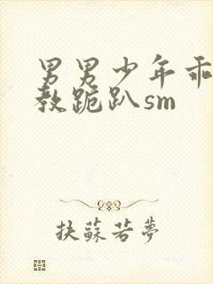 男男少年乖h调教跪趴sm封面