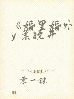 《婚里婚外》by 叶晓井