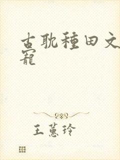 古耽种田文,甜宠