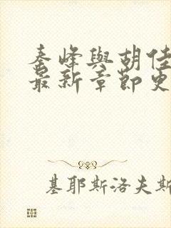 秦峰与胡佳云的最新章节更新内容