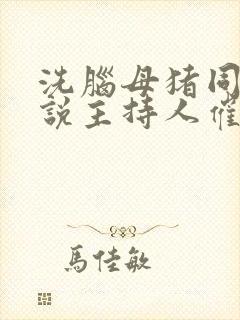 洗脑母猪同人小说主持人催眠封面