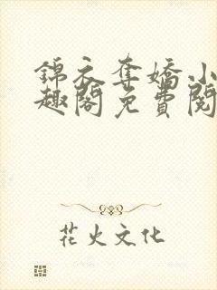 锦衣夺娇小说笔趣阁免费阅读