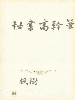 秘书高干笔趣阁