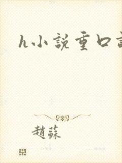 h小说重口调教封面