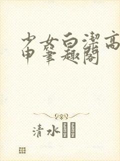 少女白洁高义王申笔趣阁