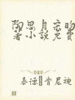陶思月宋昀桥原著小说免费阅读全文