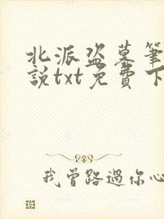 北派盗墓笔记小说txt免费下载