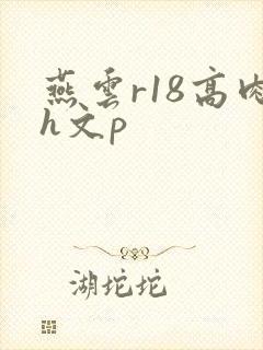 燕云r18高肉h文p