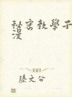 秘密教学子豪韩漫封面