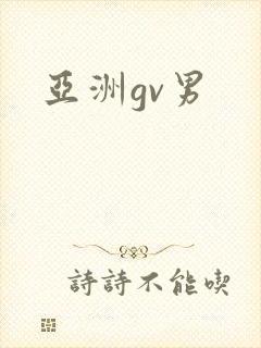 亚洲gv男