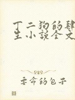 丁二狗的肆意人生小说全文免费阅读
