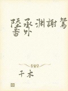 陆承渊谢鸳阿颜番外