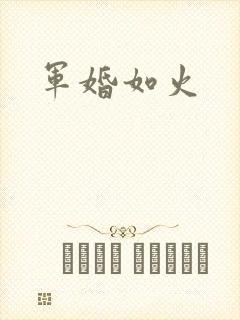 军婚如火封面