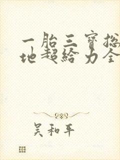 一胎三宝总裁爹地超给力全文免费阅读封面