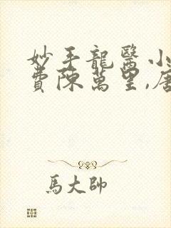 妙手龙医小说免费陈万里,唐嫣然