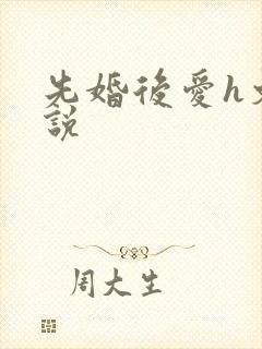 先婚后爱h文小说
