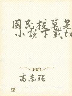 国民校草是女生 小说下载txt