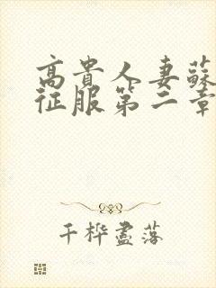 高贵人妻苏媛被征服第二章封面