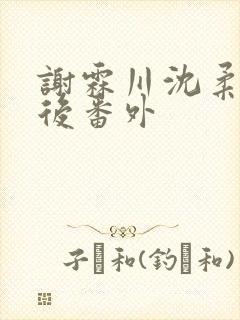 谢霖川沈柔结局后番外