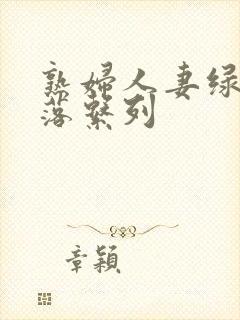 熟妇人妻绿帽堕落系列封面