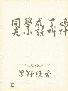 同学成了妈妈丈夫小说叫什么名字