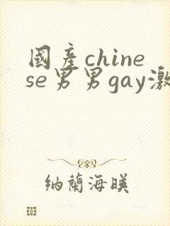国产chinese男男gay激情