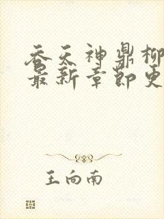 吞天神鼎柳无邪最新章节更新