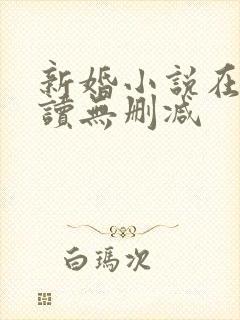 新婚小说在线阅读无删减
