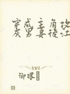 穿成主角攻的炮灰男妻后江渡