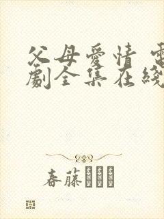 父母爱情 电视剧全集在线